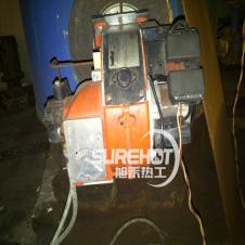 北京大興某小區鍋爐房 國產燃油燃燒器維修