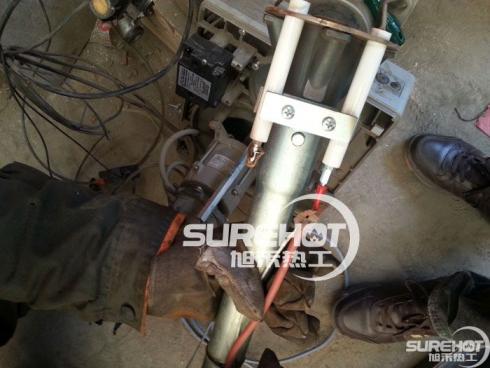 河北任丘某熱風(fēng)爐燃燒器維修1