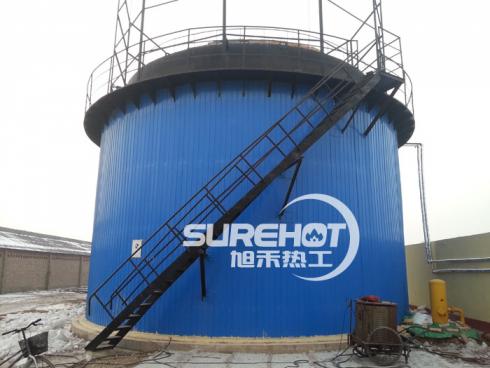 任丘某酒廠 沼氣燃燒器 試驗現場9