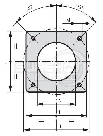 百得SPARK GAS35W燃燒器法蘭圖