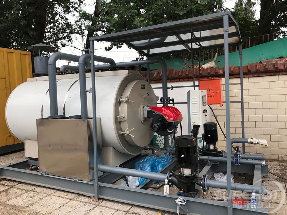 北京搶險大隊(duì)可移動式熱水鍋爐